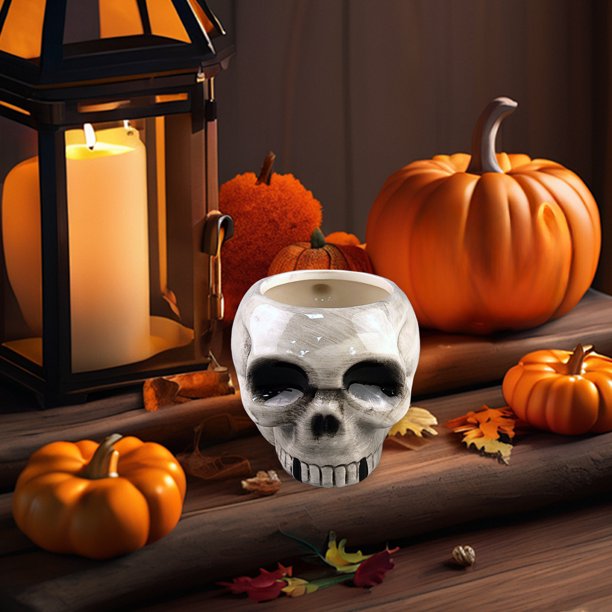 Taza de calavera de Halloween Kojanyu,taza de café con diseño de esqueleto espeluznante para decoración y regalo de Halloween,artículos de bebida duraderos y únicos para Halloween.