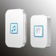 thumbnail image 2 of Doorbell, 300m Wireless Doorbell Outdoor Waterproof, 60 Melodies 5 Volume Level, LED Flash, for Home, Office, Hotel,01, 2 of 3