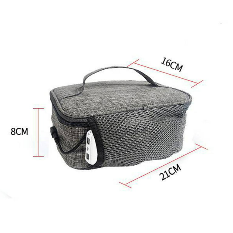 USB Portable Food Warmer Electric Heating Lunch Bag Portable Oven