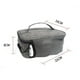 thumbnail image 2 of Bolsa aislante para lonchera con calefacción USB, tela Oxford, color gris, portátil, para picnic, 2 of 9