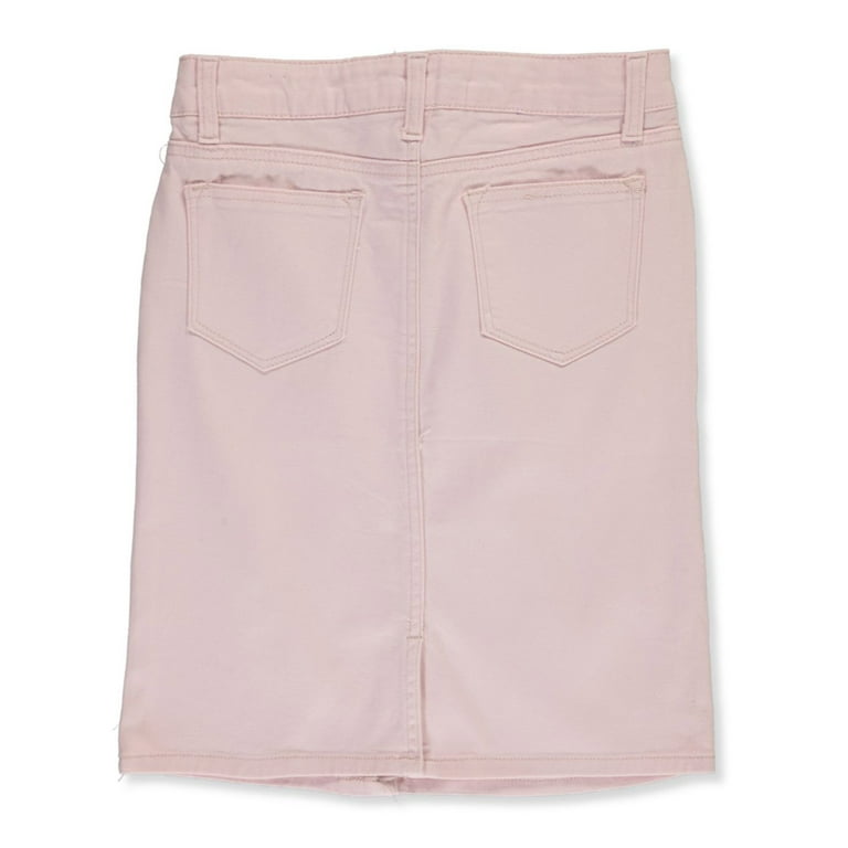 Cookie s Girls Stretch Twill Pencil Skirt pink 16 Big Girls Walmart