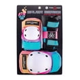 thumbnail image 4 of Triple Eight Roller Skating Combo Set - Pads & Helmet (Sunset) (Helmet Size XL/XXL, Pads Size JR), 4 of 6
