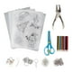 thumbnail image 1 of 5 láminas termorretráctiles navideñas para perforar llaveros, láminas de papel retráctil para llaveros y accesorios para pendientes., 1 of 7