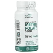 Nutri Methyl Folate, 15 mg, 120 Vegan Tablets