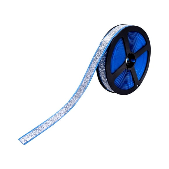 Moins de 10 Autocollants de Bureau et Artisanat, Décoration Flexible Auto-Adhésive, Bande de Calfeutrage pour Évier, Toilette, Bordure de Carrelage, Coin et Sol - 6m X7.5mm