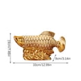 thumbnail image 2 of Matsuzay Estatuilla de cerámica linda estatua de Animal casa granja estante ornamento vacaciones fiesta boda artesanía Decoración Suministros de cerámica y alfarería L Matsuzay HA074948-02, 2 of 6