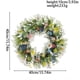 thumbnail image 3 of CaiYueKe Easter Wreath Door Hanger Spring Home Decor Front Door Wall Hanging Decoration Plastic Floral Arrangement Party Holiday Table Centerpiece, 3 of 9