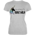thumbnail image 1 of Halloween I'm Actually a Unicorn Juniors Soft T Shirt, 1 of 1