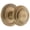 Gold, variant on Grandeur Circulaire Door Knob with Circulaire Rosette