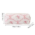 thumbnail image 2 of Event & Party Cute Makeup Bag Flower Quilted Travel Storage Organizer for Accessories, 2 of 5