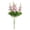 B, variant on Artificial Artificial Plant Used for Wedding Bouquets Family Gatherings Indoor Arrangements, Pink Hyacinth