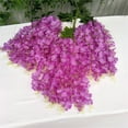 thumbnail image 2 of MOQIN Long Flower Branch Flower Wall Hanging Wedding Wisteria Flower Wedding Arch Decoration Rattan 8 Bundles Artificial Flowers, 2 of 9
