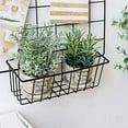 thumbnail image 3 of 4PCS Shelf for Design Metal Wall Grille, Shelf Design Grid Photo Wall Used for Lattice Photo Wall Wire Basket, 3 of 7
