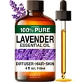 thumbnail image 1 of Aceite esencial de lavanda KUKKA 120 ml para cabello, piel y aromaterapia, 1 of 7