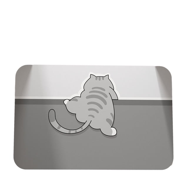 Alfombras de Baño para Baño Alfombra de Bañera Antideslizante - Altamente Absorbente Seco - Goma Trasera Antideslizante - Alfombra de Piso de Baño Lavable - Alfombra de Ducha de Bañera -16x24- Alfombr