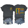 thumbnail image 1 of YDLCAFD T-Shirts pour Femmes Col en V Graphique Été Décontracté Imprimé Manches Courtes Col Rond T-Shirt, 1 of 4