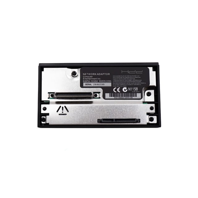 Seitruly Adaptador de tarjeta de red para consola de juegos, reemplazo de convertidor HDD de velocidad rápida extraíble, conector de Videojuegos y accesorios sata