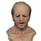 thumbnail image 1 of Máscara de anciano para adultos, realista, de látex, con cubierta completa para la cabeza, con arrugas realistas, para Halloween, mascarada, cosplay, accesorios de disfraz., 1 of 8