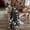 Black#4, variant on Spaghetti Strap Midi Dress for Women Stylish,Ladies' Fashion Print Round Neck Dress Black L