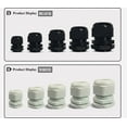 thumbnail image 2 of Waterproof cable connectors, wire connectors, nylon material, 2 of 8