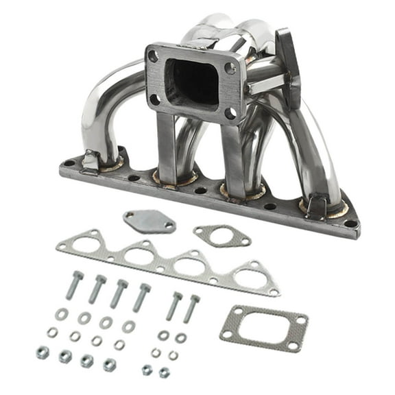 DNA Motoring TM-B-S-38 For 1990 to 2001 Honda B -Series Stainless Steel T3 Turbo Manifold with 35mm / 38mm Wastegate 93 94 95 96 97 98 99