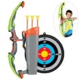 thumbnail image 1 of Juego de ventosas Juego de arco y flecha para niños Juego de arco de tiro con arco iluminado con car TOMSHOO Juego de ventosas, 1 of 7