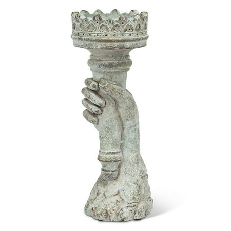 

Set of 12 Hand with Torch Pillar Holder