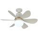 thumbnail image 3 of Ventilador de techo Wdftyju 20 pulgadas 40W blanco con Lámpara LED, 3 of 7