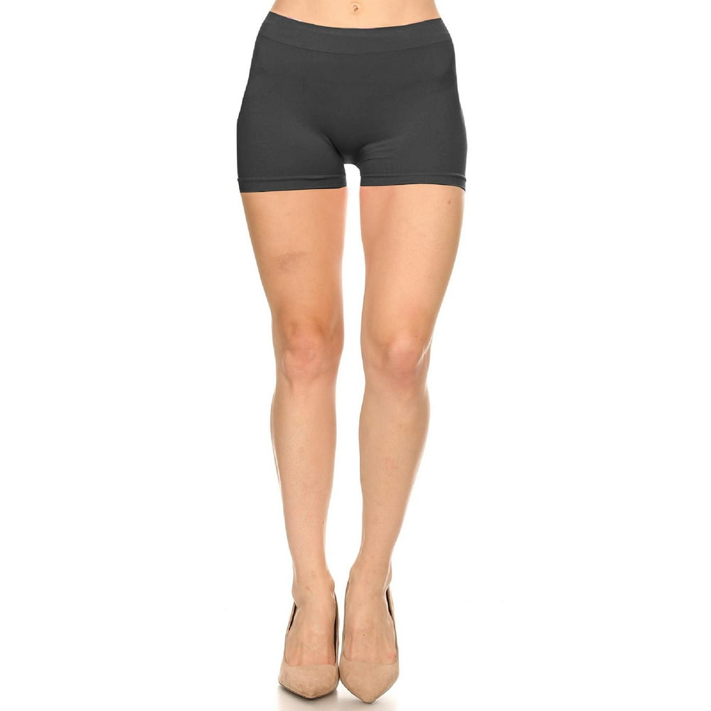Moa Collection - MOA COLLECTION Women's Solid Basic Fitted Seamless ...