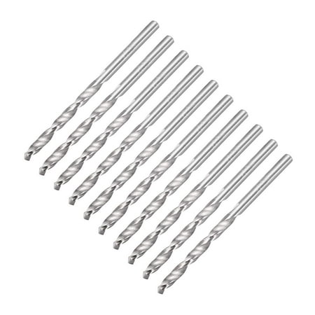 

4mm Twist Drill High Speed Steel Bit HSS-4241 for Steel.Aluminum Alloy 10pcs