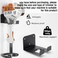 thumbnail image 2 of Garden Power Tool Hanger Garage Storage Organizer Trimmer Rack Garage Wall Mount Hooks Heavy Duty Hook Holder for Grass/Hedge/Storage shed Trimmer Garden Tools, 2 of 8