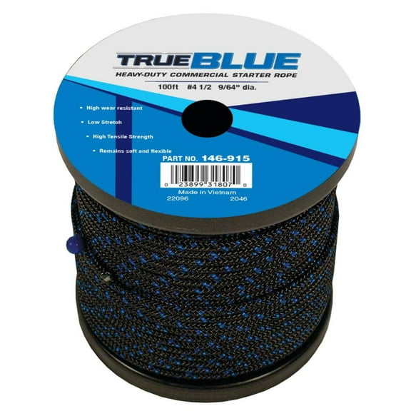 New Stens 100' Starter Rope 146-915 #4 1/2 Solid Braid