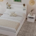 thumbnail image 4 of Nexera Hunter Platform Bed With Headboard And 1-Drawer Nightstand, 4 of 9