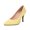 Yellow, variant on Vedolay Summer Shoes Womens Low Comfortable Closed Toe Shoes Work Pumps Block Heeled Shoes,Navy 7