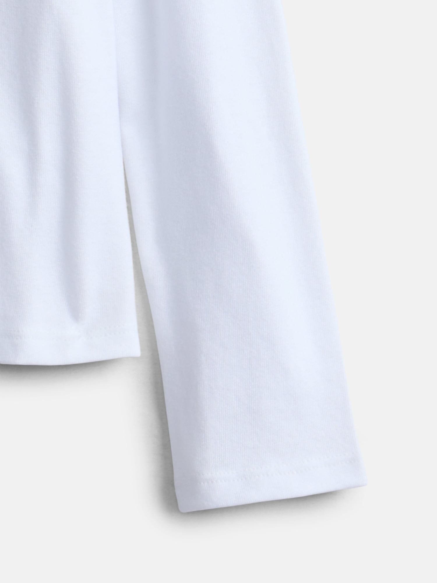 Wonder Nation Girls Embellished Tee with Long Sleeves, Sizes 4-18 & Plus