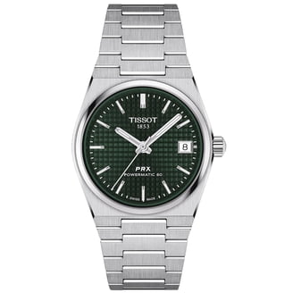Tissot Women's PRX 1853 Swiss Watch, 35mm Green Dial