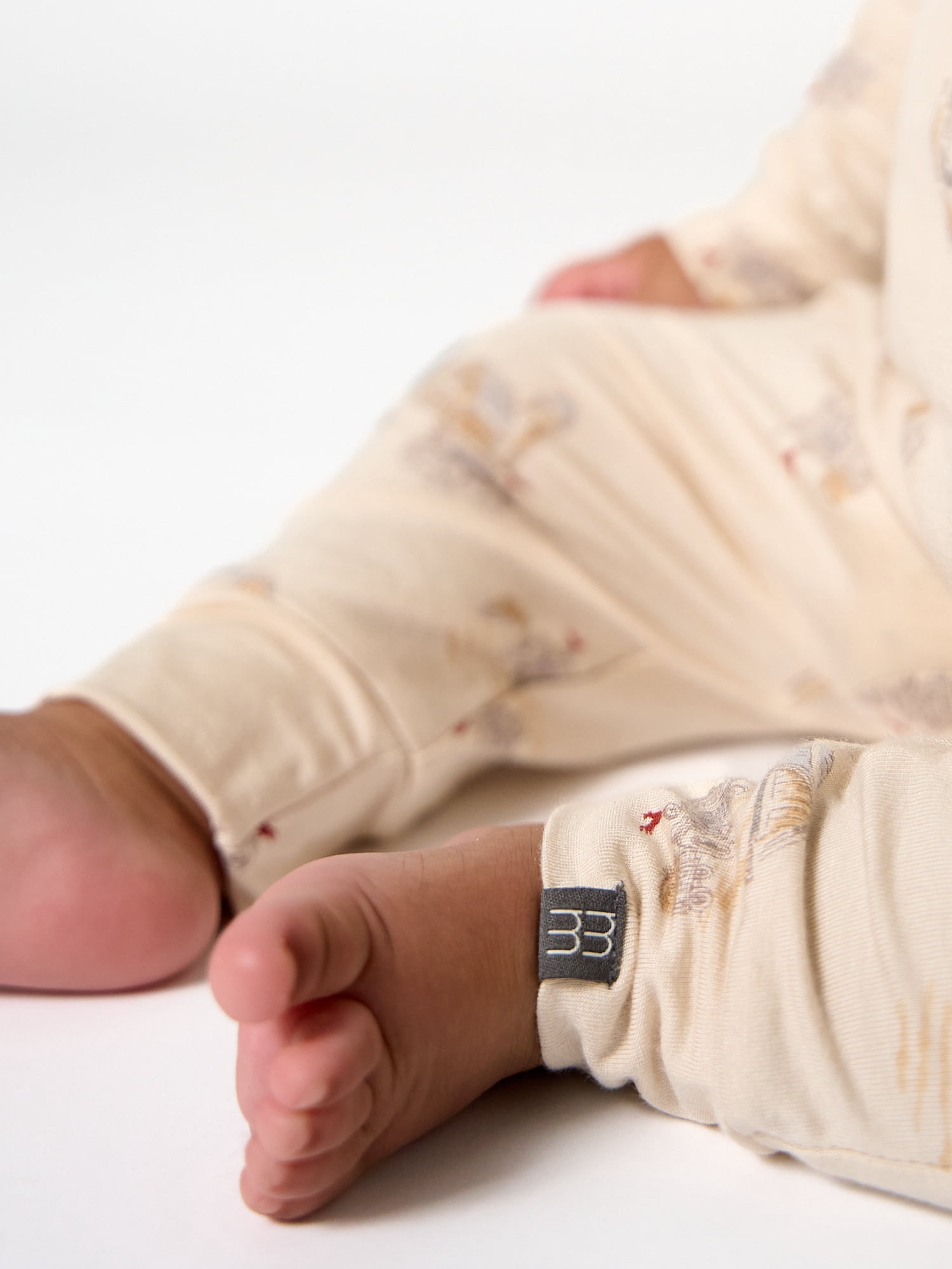 Modern Moments by Gerber Neutral Two-Way Zip Viscose Coverall, Sizes Newborn - 24 Months