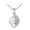 White, variant on Angel Wings Crystal Necklace Compatible With Women Jewelry Acessories Nice processing