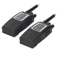 thumbnail image 4 of Walkie Talkies de juguete Jadeshay 2 piezas para niños color Negro, 4 of 14