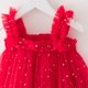 thumbnail image 4 of Cowsor Baby Girl Dress Flower Tulle Party Dresses Princess Pageant Birthday Wedding, 4 of 7