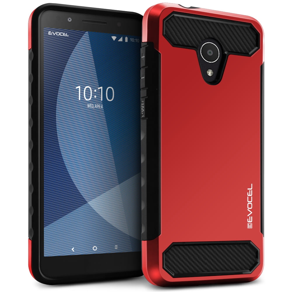 Alcatel 1X Evolve Case, Evocel [Lightweight] [Slim Profile] [Dual Layer