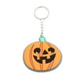 1X Halloween Keychain Ghost Festival Pumpkin Key Pendant, Cute