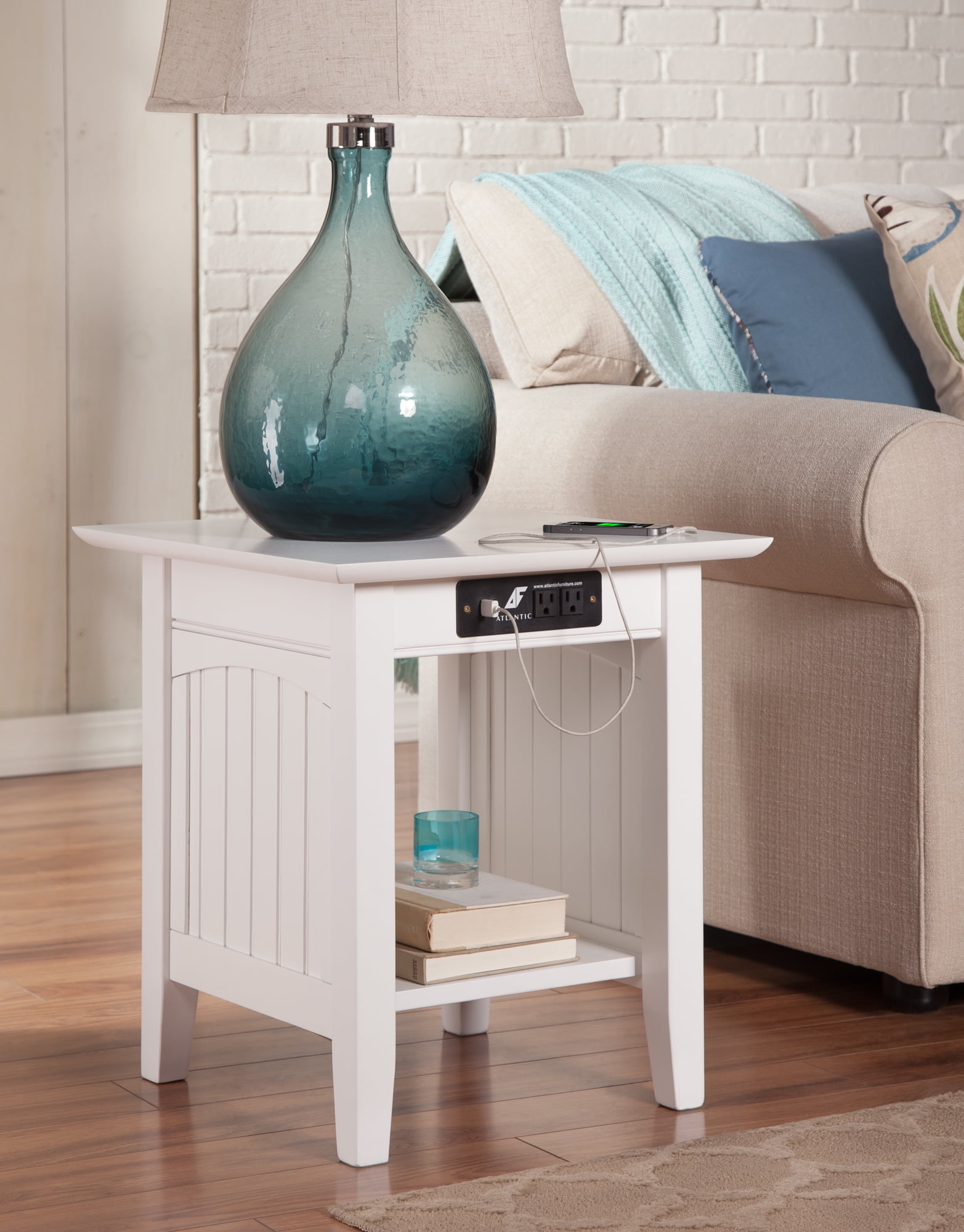 End Table With Charger