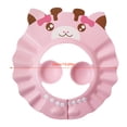 thumbnail image 2 of Toddler Baby Shampoo Cap Adjustable Bath Shield Visor Hat Kids Hair Washing Shampoo Shield Pink 0 Years-8 Years, 2 of 3