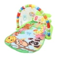 thumbnail image 3 of Alfombra de juego para gimnasios para bebés interactiva lavable para bebés Piano gimnasio Musical portátil para bebés de 0 a 12 meses Anggrek Otros, 3 of 8