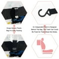 thumbnail image 3 of Lce Hockey Foldable Car Garbage Can with Lid, Leak-proof Mini Trash Can, Hanging Storage Bag - Trash Can for Car, 3 of 6