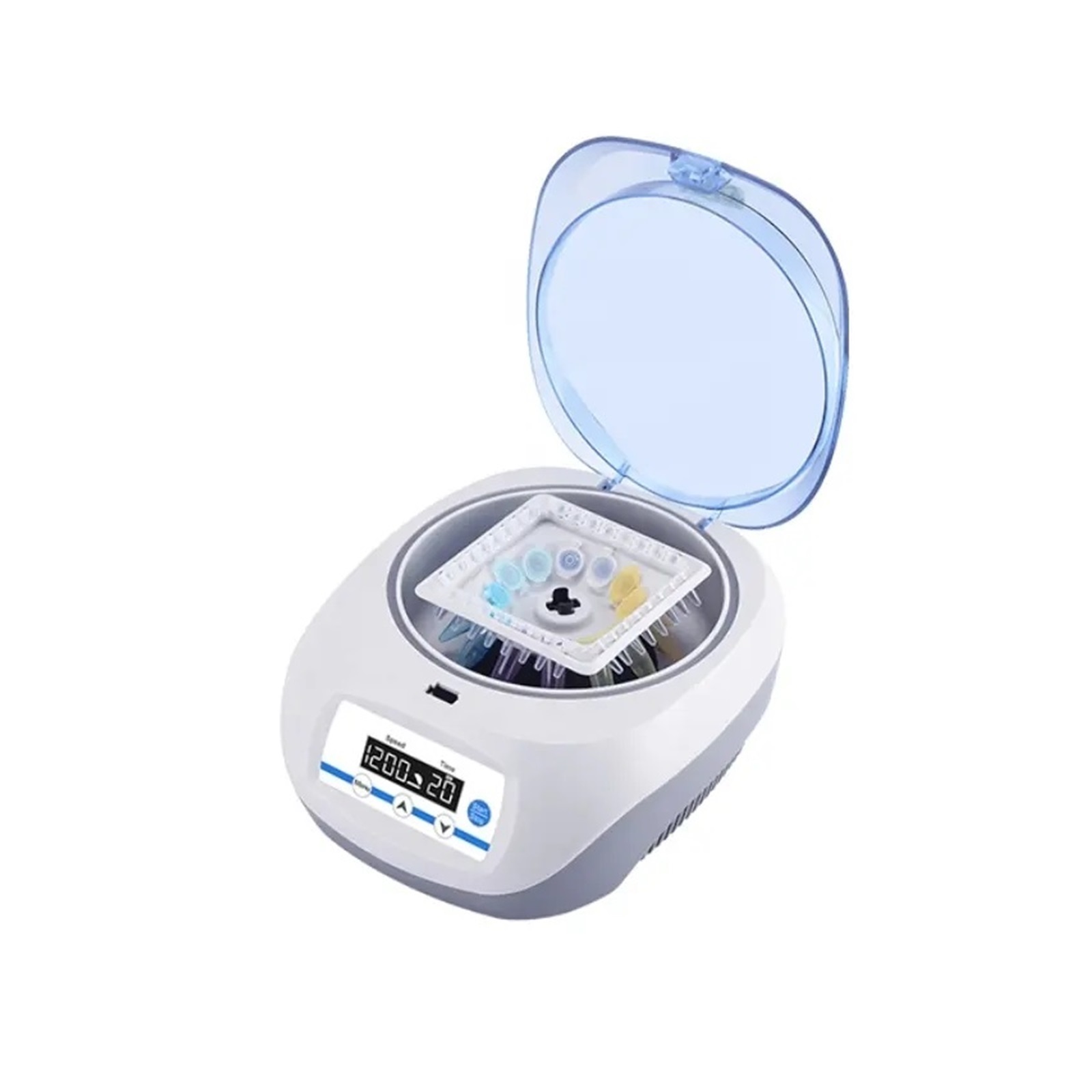 Laboratory Mini Centrifuge 12000rpm Microcentrifuge Hematocrit PCR Tube Digital High Speed Centrifuge Machine
--------
,Strong Power