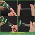 thumbnail image 4 of Uxcell 2 Rolls 2CM 3CM Width 100M Long PE Fruit Tree Grafting Tape, Green White, 4 of 7