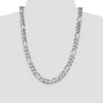 thumbnail image 2 of 925 Sterling Silver 10.75mm Figaro Chain 24 Inch, 2 of 7