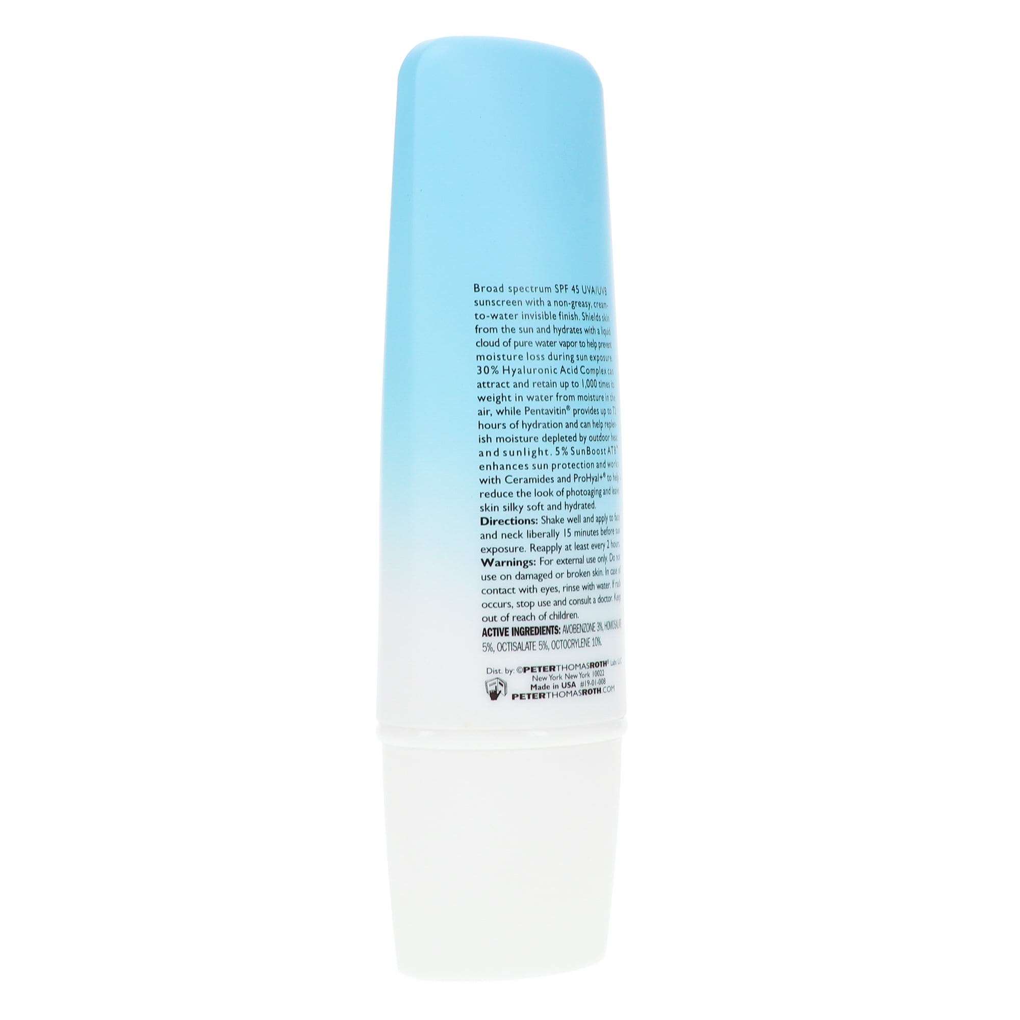 Peter Thomas Roth Water Drench Broad Spectrum SPF 45 Hyaluronic Moisturizer 1.7 oz